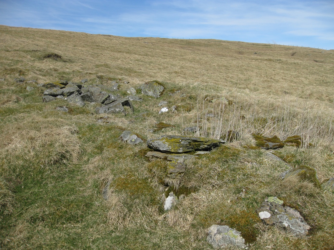 Footings of a building at Brackach